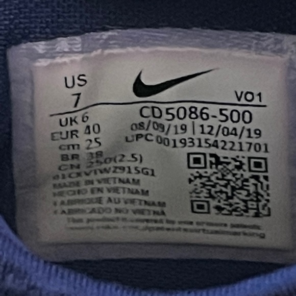 Nike PG 4 Purple Size 7 - Picture 2 of 8